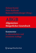 Cover: Kurzkommentar zum ABGB - Springer