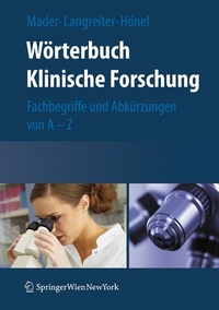 Abbildung von: Warterbuch Klinische Forschung - Springer