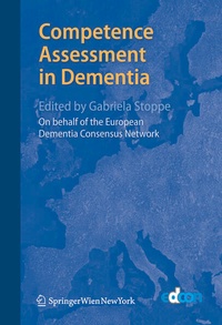 Enlarge image Cover: Competence Assessment in Dementia - Springer