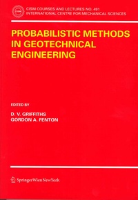 Enlarge image Cover: Probabilistic Methods in Geotechnical Engineering - Springer