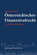 Cover: &Ouml;sterreichisches Finanzstrafrecht - Springer