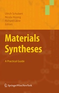 Cover: Materials Syntheses - Springer