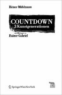 Enlarge image Cover: Countdown - 3 Kunstgenerationen - Springer