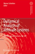 Cover: Dynamical Analysis of Vehicle Systems - Springer