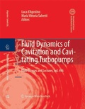 Cover: Fluid Dynamics of Cavitation and Cavitating Turbopumps - Springer