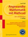 Cover: Angewandte Mathematik mit Mathcad. Lehr- und Arbeitsbuch - Springer