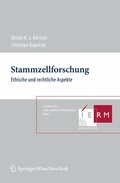 Cover: Stammzellforschung - Springer