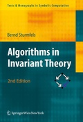 Cover: Algorithms in Invariant Theory - Springer