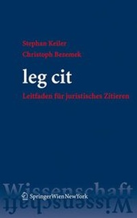 Enlarge image Cover: leg cit - Springer