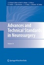 Cover: Advances and Technical Standards in Neurosurgery - Springer