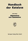 Cover: Allgemeines Und Gaskatalyse - Springer
