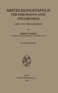 Abbildung von: Absteckungstafeln für Eisenbahn- und Strassenbau - Springer