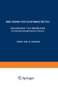 Cover: Die Immunit&auml;tsforschung - Springer