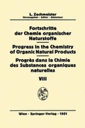 Cover: Fortschritte der Chemie Organischer Naturstoffe / Progress in the Chemistry of Organic Natural Products / Progr&egrave;s Dans la Chimie des Substances Organiques Naturelles - Springer