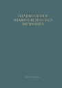 Cover: Handbuch Der Mikrochemischen Methoden - Springer