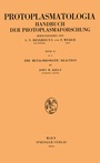 Cover: The Metachromatic Reaction - Springer