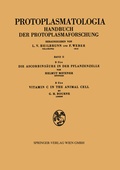 Cover: Die Ascorbins&auml;ure in der Pflanzenzelle. Vitamin C in the Animal Cell - Springer