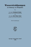 Cover: Wasserstrahlpumpen zur F&ouml;rderung von Fl&uuml;ssigkeiten - Springer