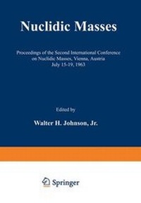 Enlarge image Cover: Nuclidic Masses - Springer