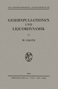 Cover: Gehirnpulsationen und Liquordynamik - Springer