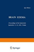 Cover: Brain Edema - Springer