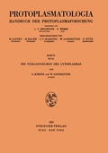 Cover: Die Nukleins&auml;uren des Cytoplasmas - Springer