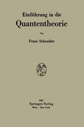 Cover: Einf&uuml;hrung in die Quantentheorie - Springer