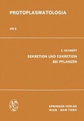 Cover: Sekretion Und Exkretion Bei Pflanzen - Springer