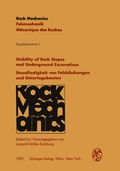 Cover: Stability of Rock Slopes and Underground Excavations / Standfestigkeit von Felsb&ouml;schungen und Untertagebauten - Springer