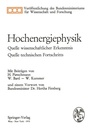 Cover: Hochenergiephysik - Springer