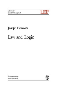 Enlarge image Cover: Law and Logic - Springer