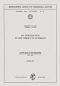Cover: An Introduction to the Theory of Automata - Springer