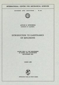 Enlarge image Cover: Introduction to Gasdynamics of Explosions - Springer