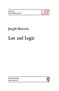 Cover: Law and Logic - Springer