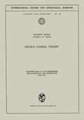Cover: Source Coding Theory - Springer