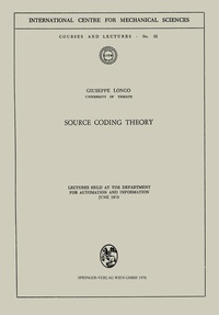 Enlarge image Cover: Source Coding Theory - Springer