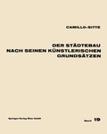 Cover: Der St&auml;dtebau nach Seinen K&uuml;nstlerischen Grunds&auml;tzen - Springer