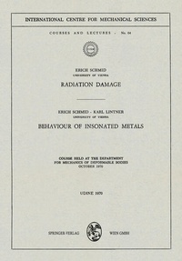 Enlarge image Cover: Radiation Damage. Behaviour of Insonated Metals - Springer