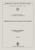 Cover: Thermodynamics of Materials with Memory - Springer