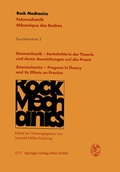 Cover: Geomechanik - Fortschritte in der Theorie und deren Auswirkungen auf die Praxis / Geomechanics - Progress in Theory and Its Effects on Practice - Springer