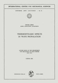 Cover: Thermodynamic Effects in Wave Propagation - Springer