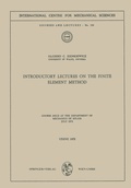 Cover: Introductory Lectures on the Finite Element Method - Springer