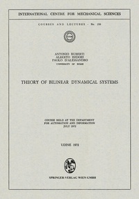 Enlarge image Cover: Theory of Bilinear Dynamical Systems - Springer