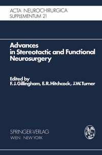 Enlarge image Cover: Advances in Stereotactic and Functional Neurosurgery - Springer