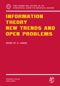Cover: Information Theory New Trends and Open Problems - Springer
