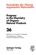 Cover: Fortschritte der Chemie Organischer Naturstoffe / Progress in the Chemistry of Organic Natural Products - Springer