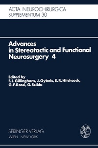 Enlarge image Cover: Advances in Stereotactic and Functional Neurosurgery 4 - Springer