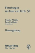 Cover: Gesetzgebung - Springer
