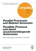 Cover: Parallel Processes and Related Automata / Parallele Prozesse und damit zusammenh&auml;ngende Automaten - Springer