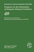 Cover: Fortschritte der Chemie organischer Naturstoffe / Progress in the Chemistry of Organic Natural Products - Springer